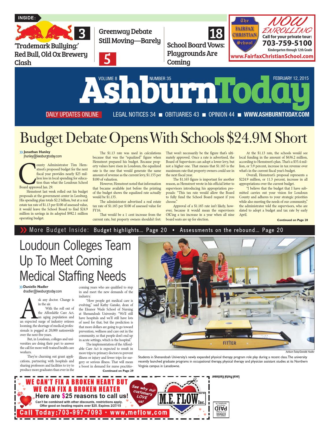 Ashburn Today, February 12, 2015 by InsideNoVa - Issuu