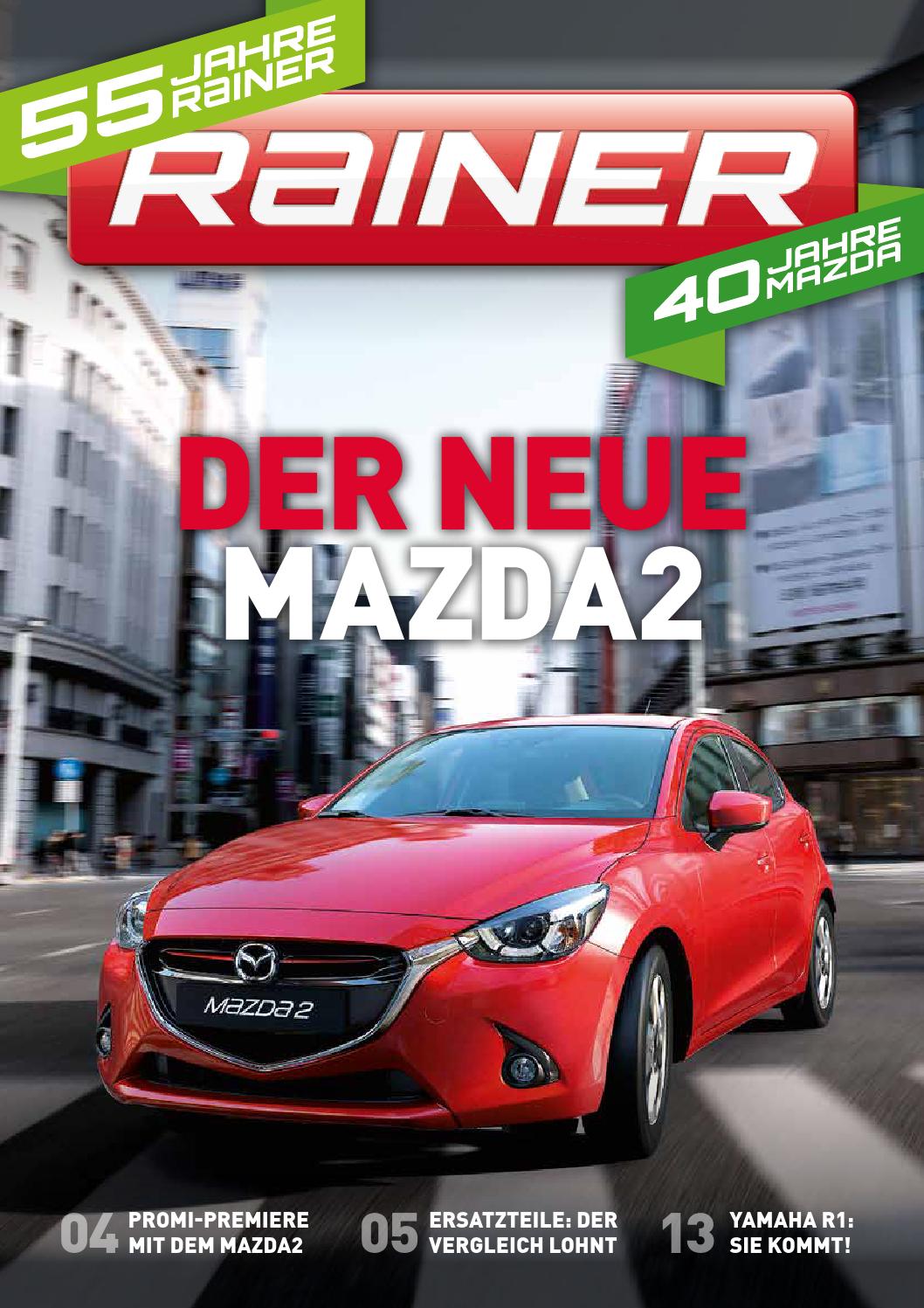 Rainer S Magazin By Mazda Rainer Issuu