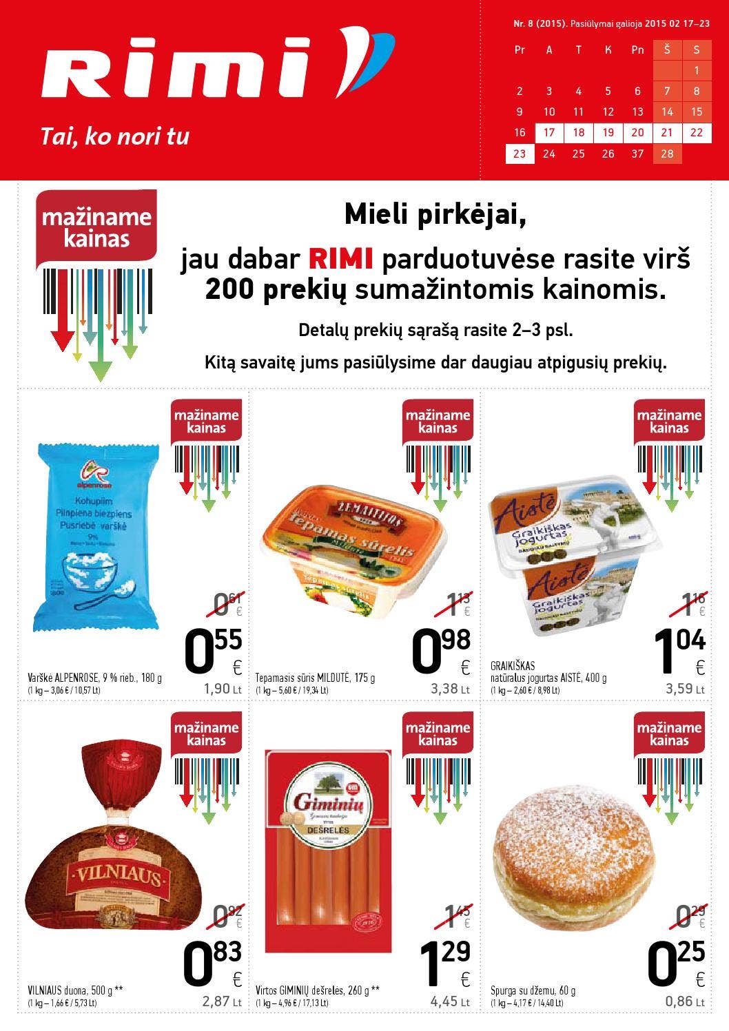 Free From Food Rimi Hr 08 2015 by Rimi - Issuu
