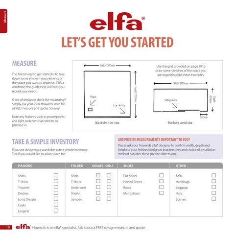 elfa Planning 指南 V9 第 18 页