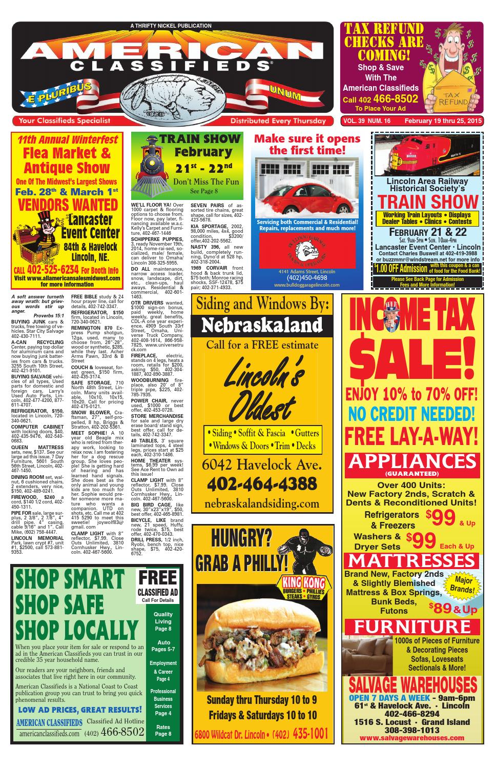 Lincoln American Classifieds by American Classifieds Omaha Issuu