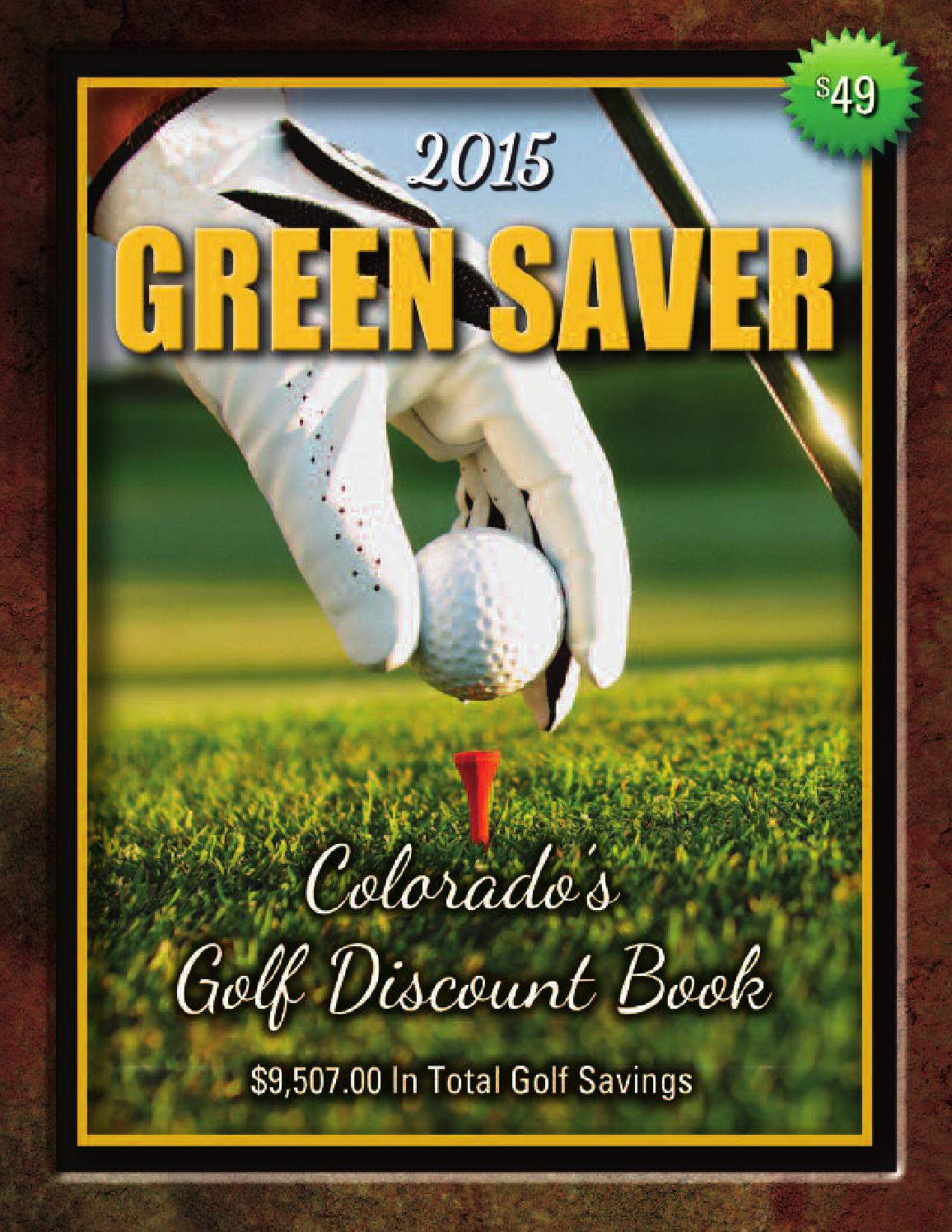 2015 Green Saver Golf Discount Book by O'Keefe Publishing, Inc. Issuu