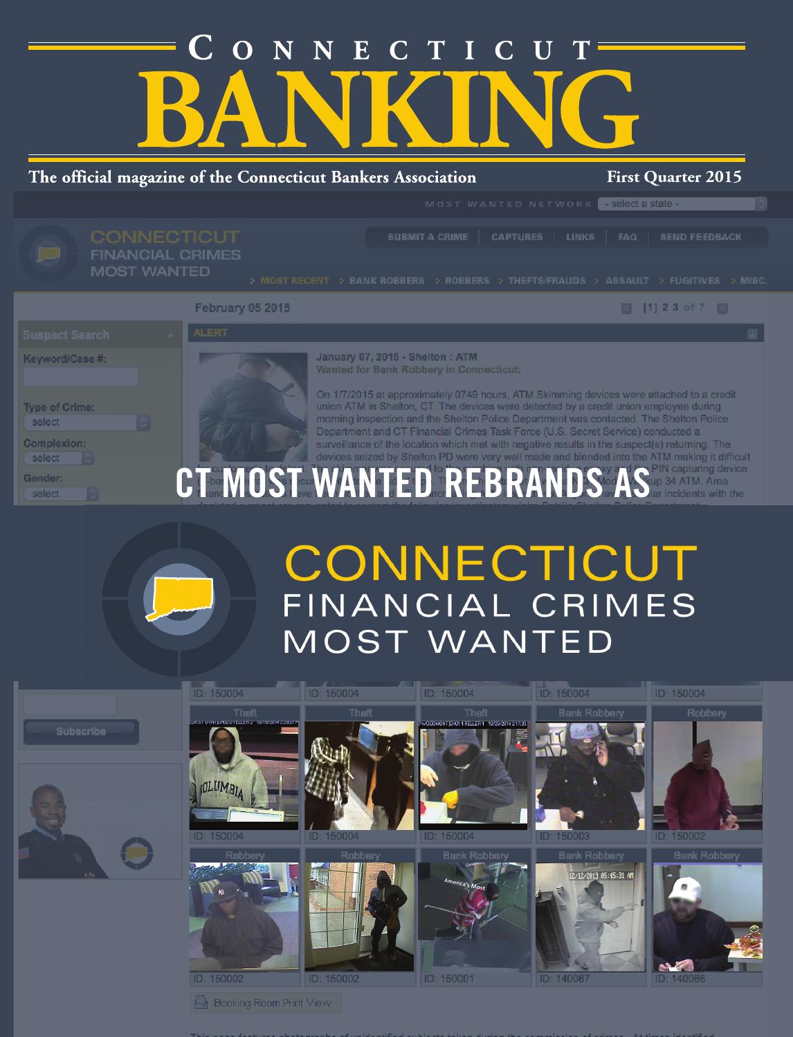 Connecticut Banking 1Q 2015 by The Warren Group Issuu