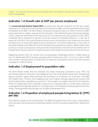 Millennium Development Goals Report and Post 2015 Agenda 第 21 页