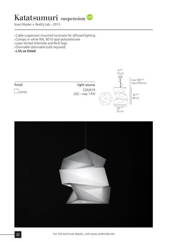 2015 Design 灯饰目录 第 22 页