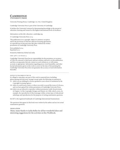 IGCSE English as a Second Language Workbook (fourth edition) by ...