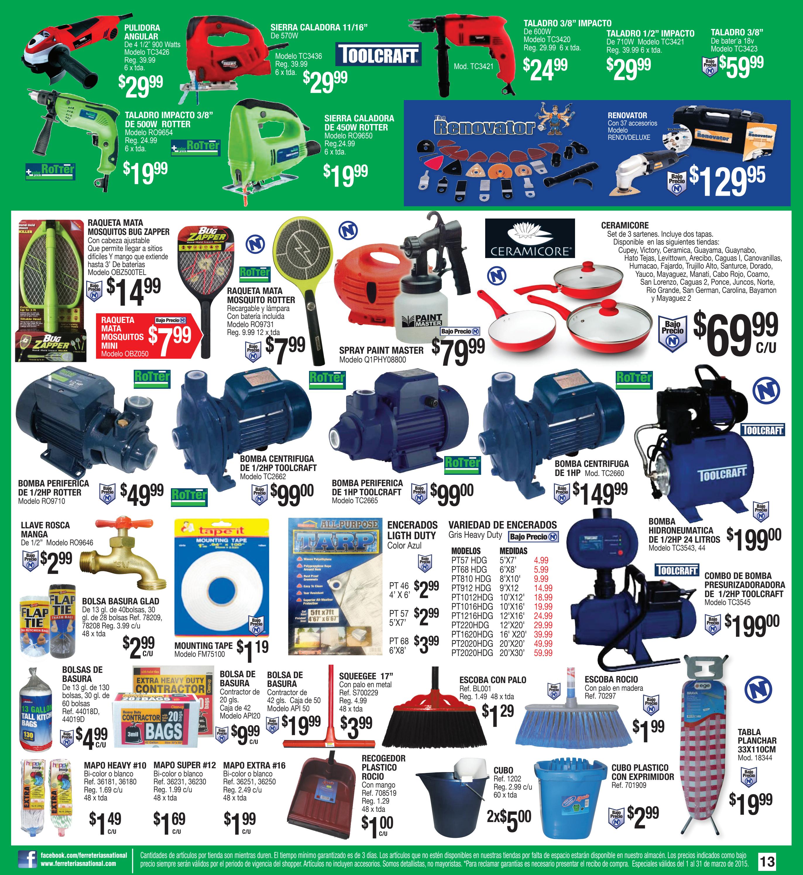 Shopper National Lumber & Hardware by El Vocero de Puerto Rico Issuu