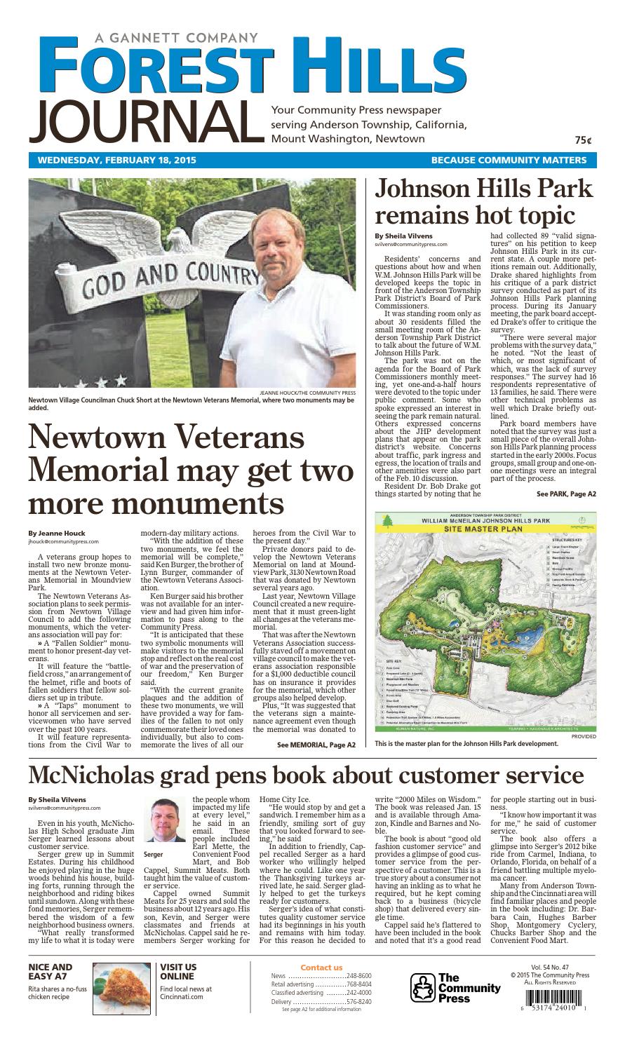 Forest hills journal 021815 by Enquirer Media Issuu