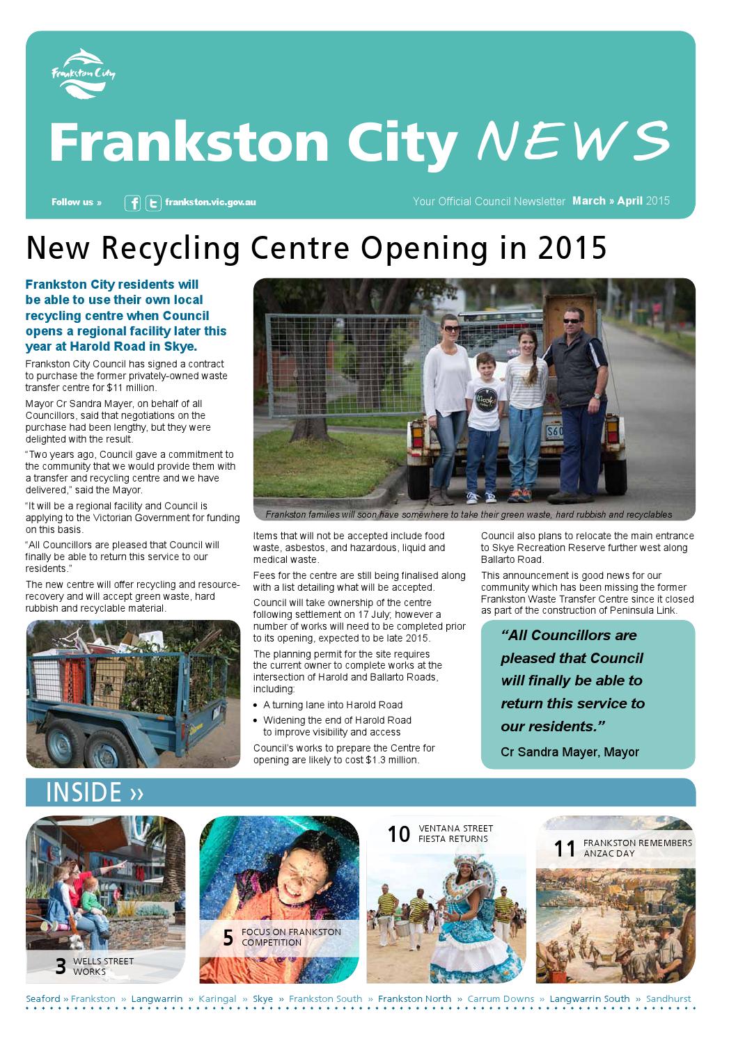 Frankston City News March 2015 by Frankston City News Issuu
