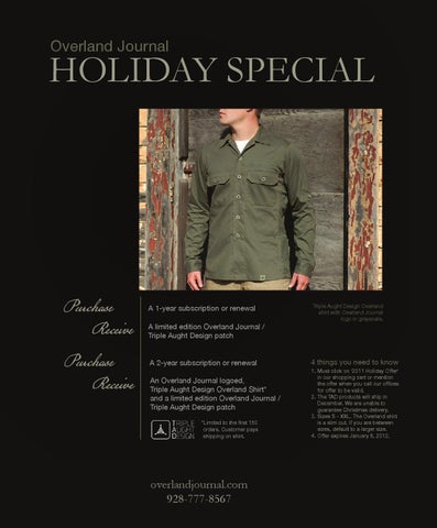 Overland Journal :: Fall 2011 by Overland Journal - Issuu