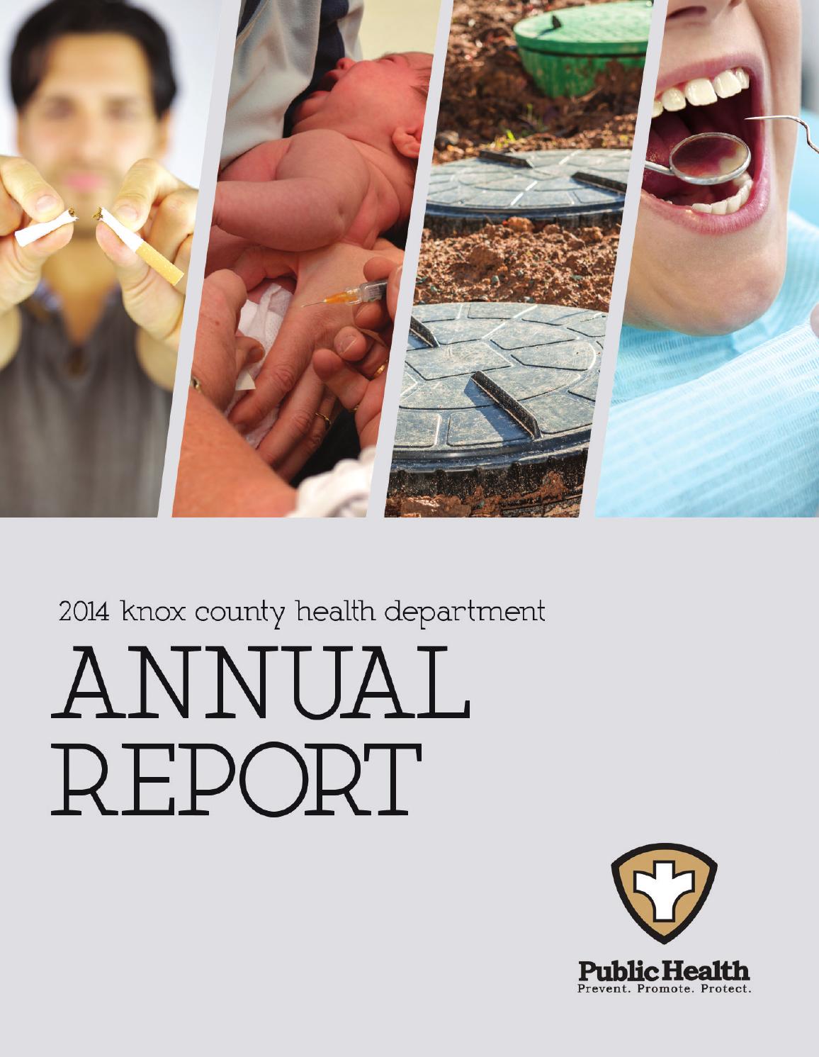 Knox County Health Department Annual Report 2014 by Knox County Health Department Issuu