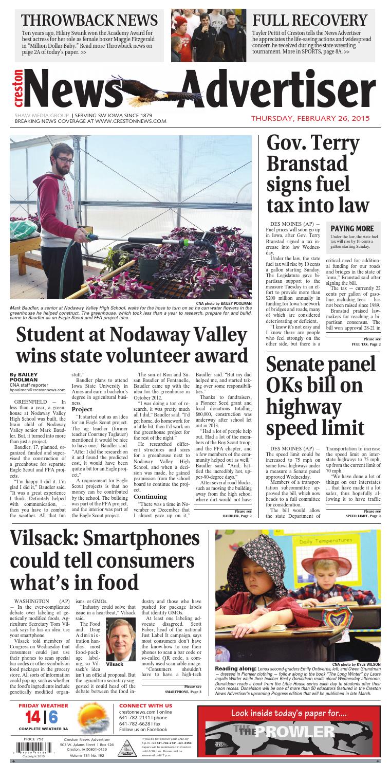 CNA-02-26-2015 by Shaw Media - Issuu