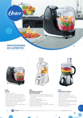 Procesador de alimentos oster 3220 new arrivals