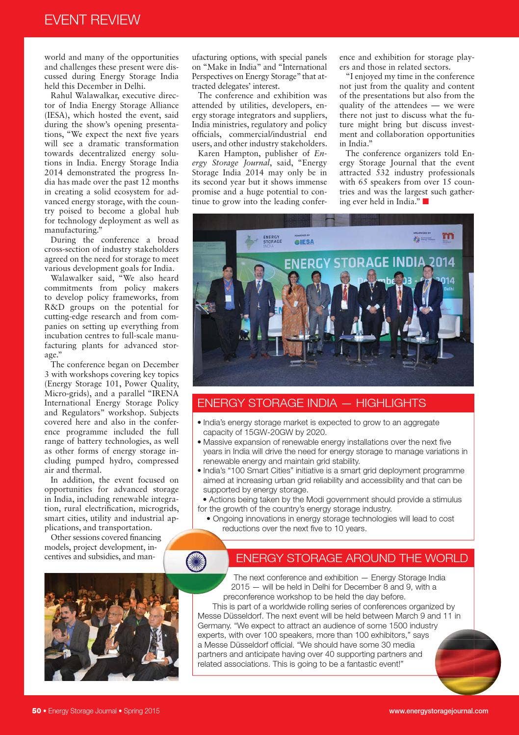 Energy Storage Journal — issue 8 Spring 2015 by hamptonhalls - Issuu