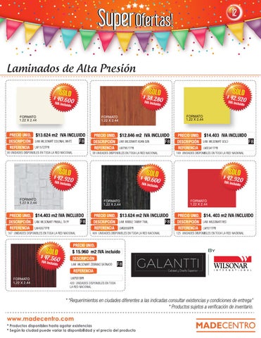 Madecentro Colombia 灯饰目录 · Super Ofertas Novena Edición 第 13 页