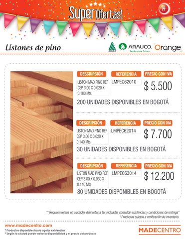 Madecentro Colombia 灯饰目录 · Super Ofertas Novena Edición 第 15 页