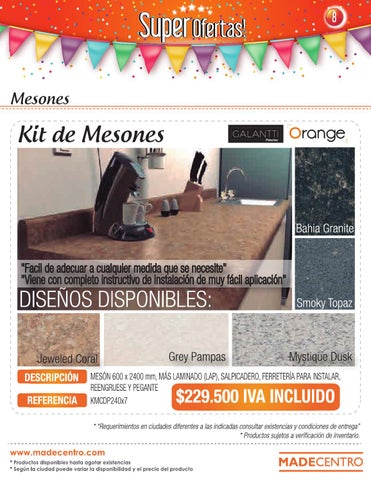 Madecentro Colombia 灯饰目录 · Super Ofertas Novena Edición 第 9 页