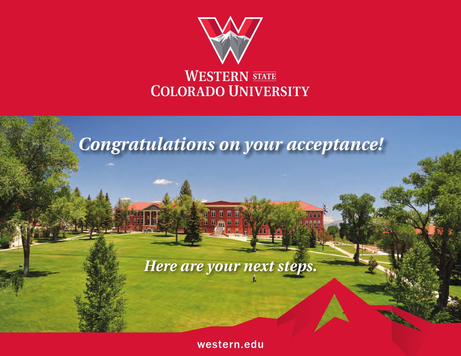 to Western Acceptance Book by Western Colorado University Issuu