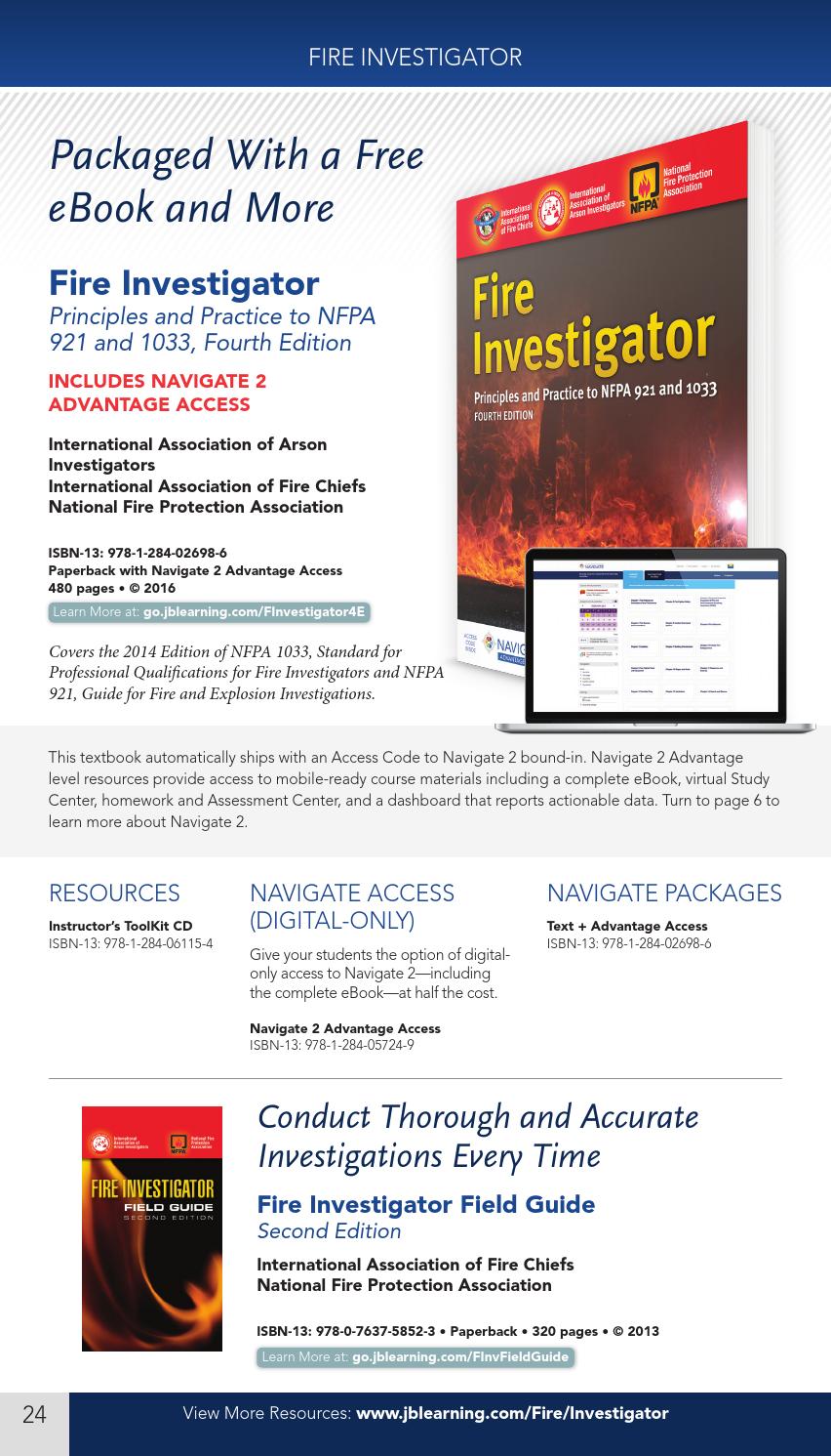 20152016 Fire Catalog Jones & Bartlett Learning by Jones & Bartlett