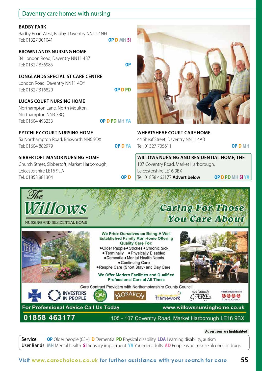 Northamptonshire Care Services Directory 2015/16 by Care Choices Ltd