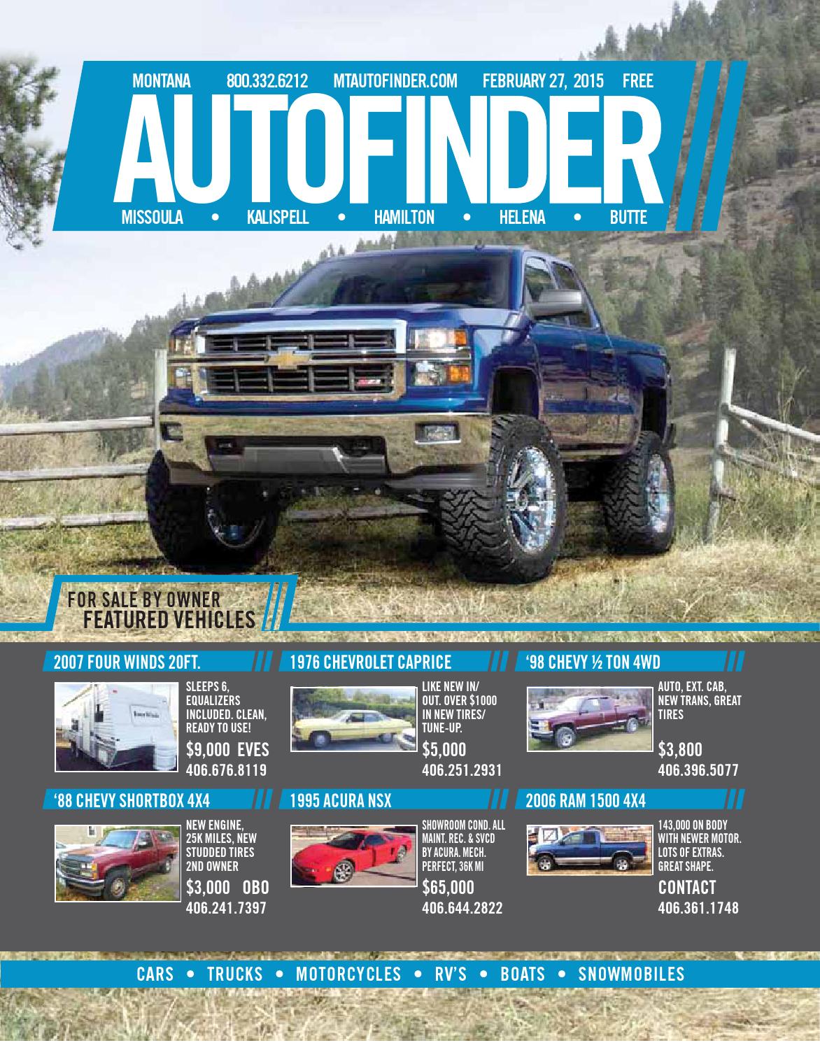 Autofinder by Missoulian - Issuu