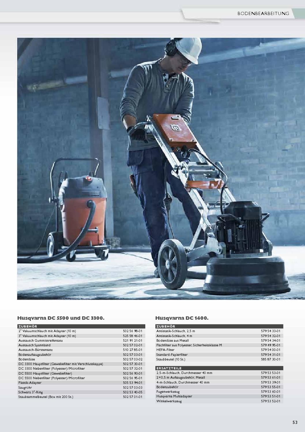 Husqvarna Construction Products Product List 2015 de By Husqvarna 
