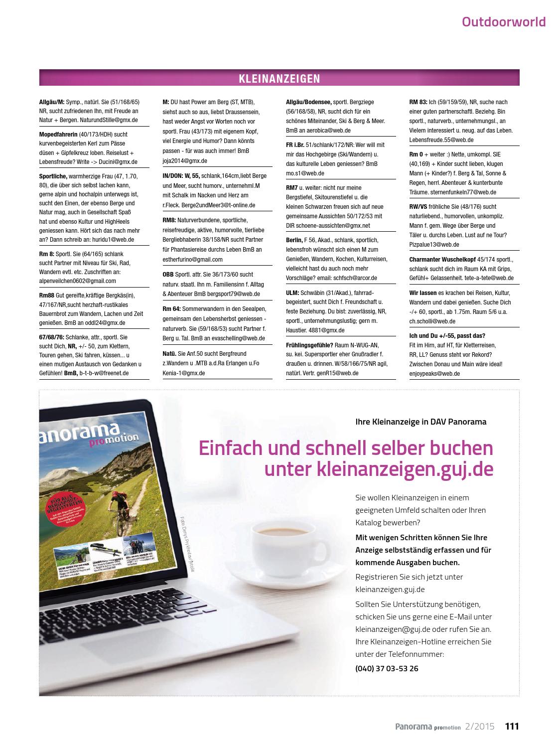 Sie sucht ihn alpenverein