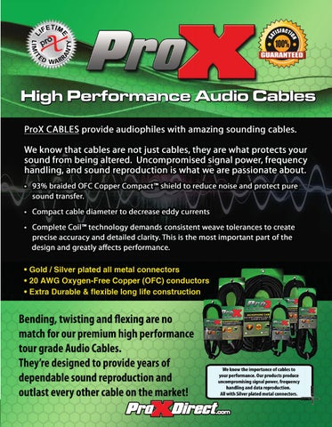 ProX Cables 灯饰目录 2015 第 2 页