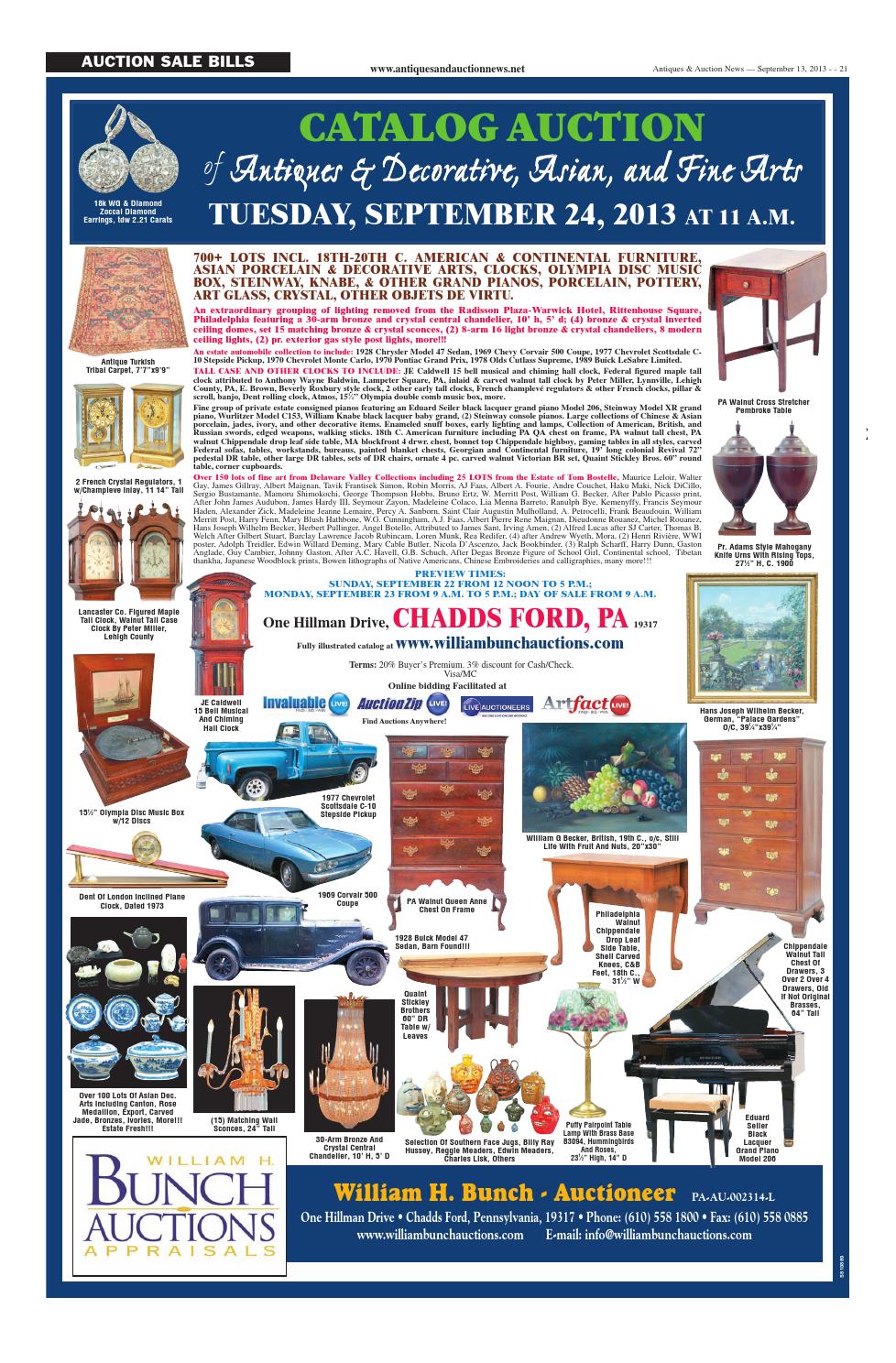Antiques & Auction News 091313 by Antiques & Auction News Issuu