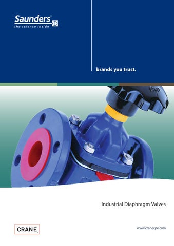 Saunders Industrial Diaphragm Valves by ERIKS Nederland - Issuu