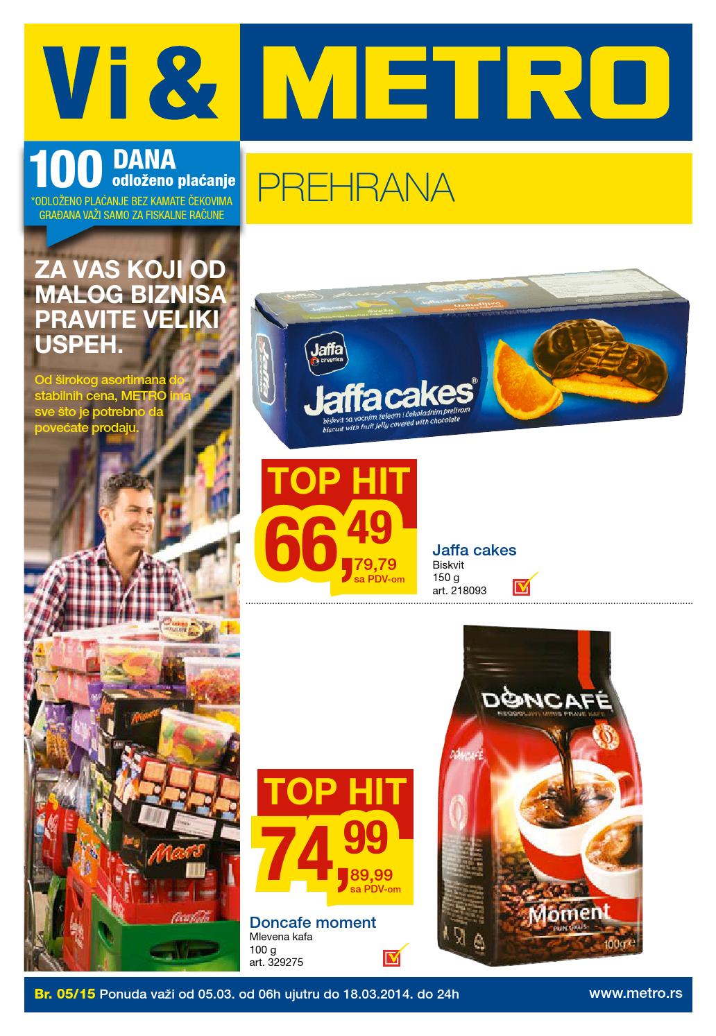 Metro rs katalog prehrana od 05 18 03 2015 by Catalog.rs Issuu