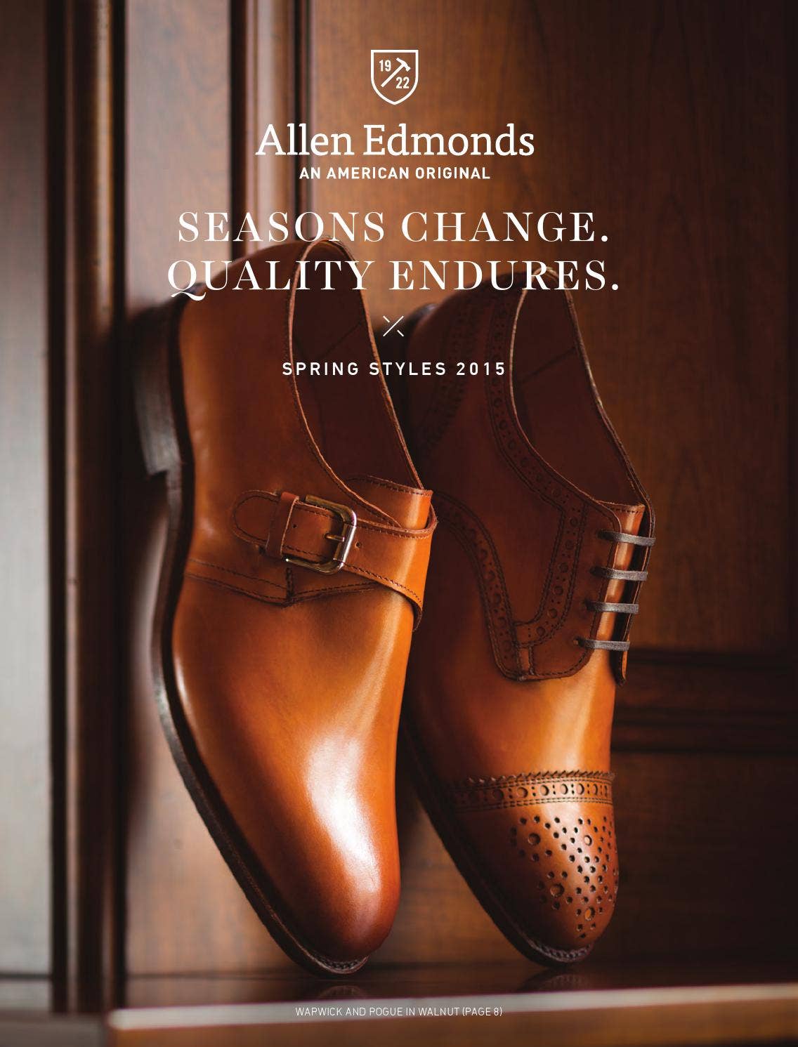 Allen Edmonds Spring Styles 2015 Catalog by Allen Edmonds Shoe