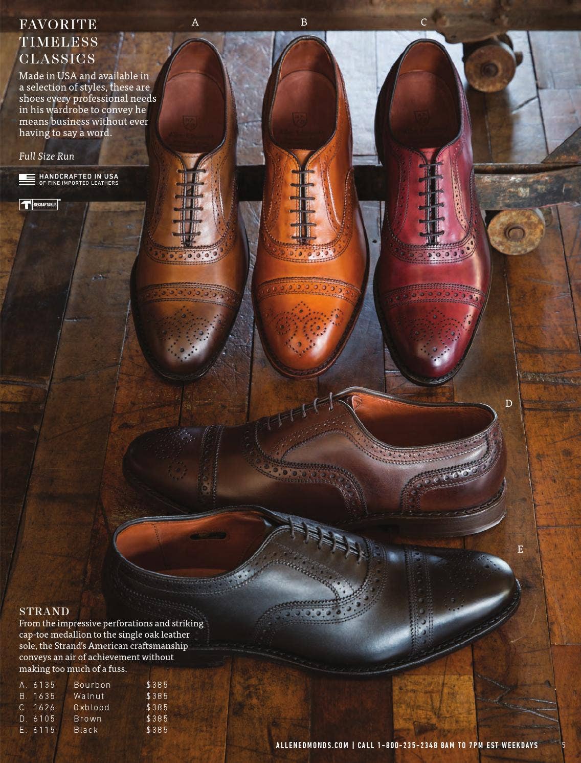 Allen Edmonds Spring Styles 2015 Catalog by Allen Edmonds Shoe