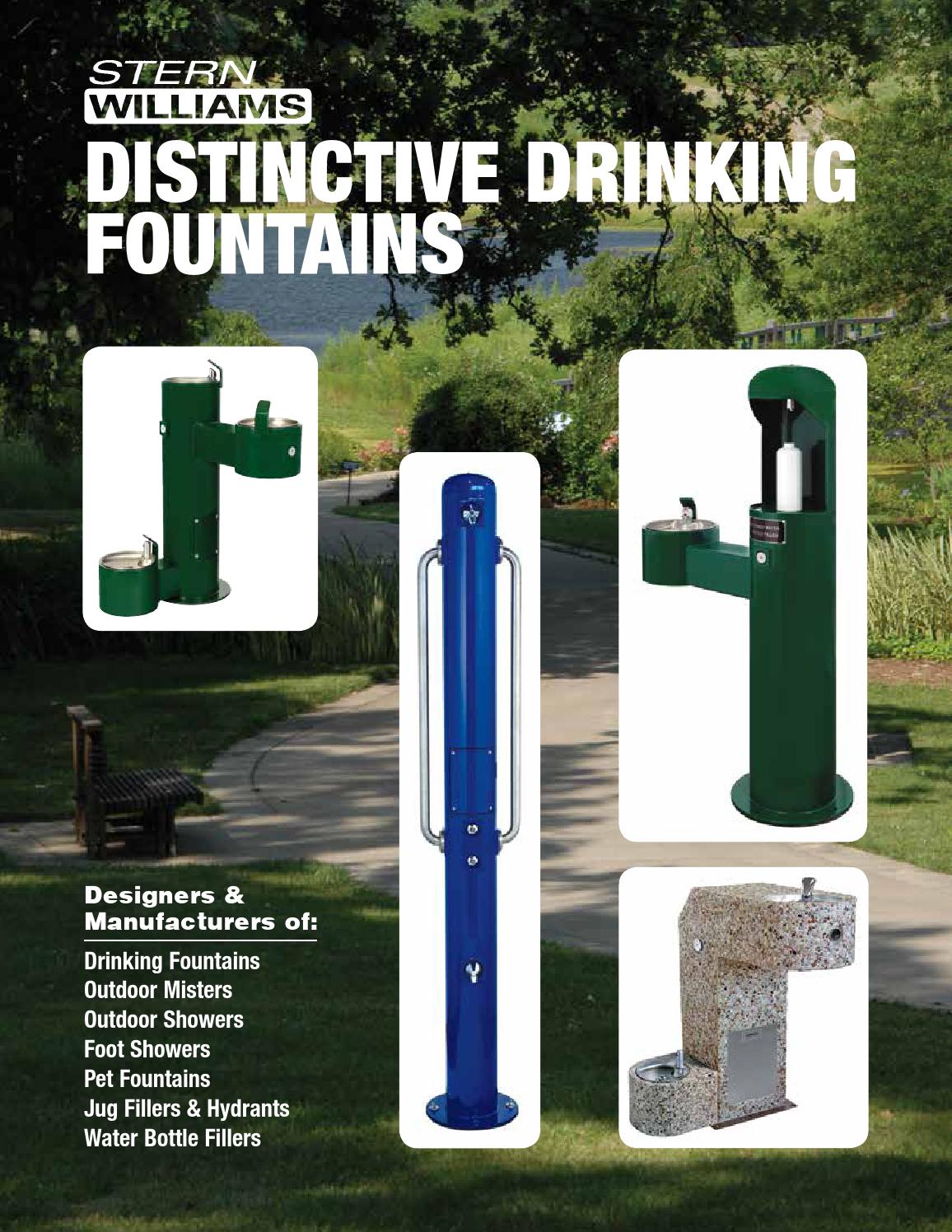 Stern Williams Drinking Fountain Catalog by General Recreation, Inc