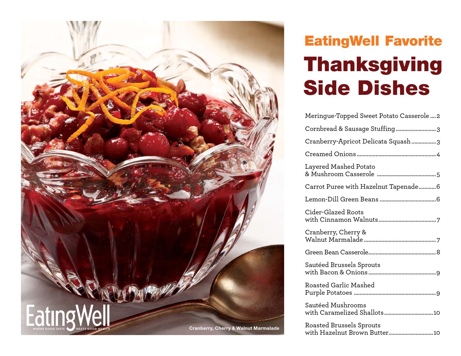 eatingwell_thanksgiving_side_dish_cookbook by estdigital Issuu