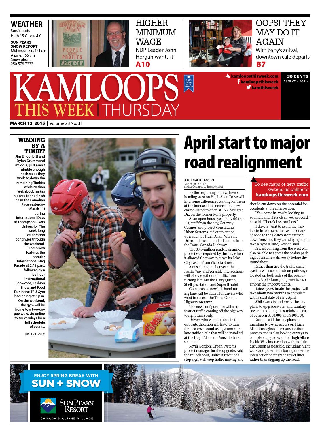 Kamloops This Week March 12, 2015 by KamloopsThisWeek Issuu