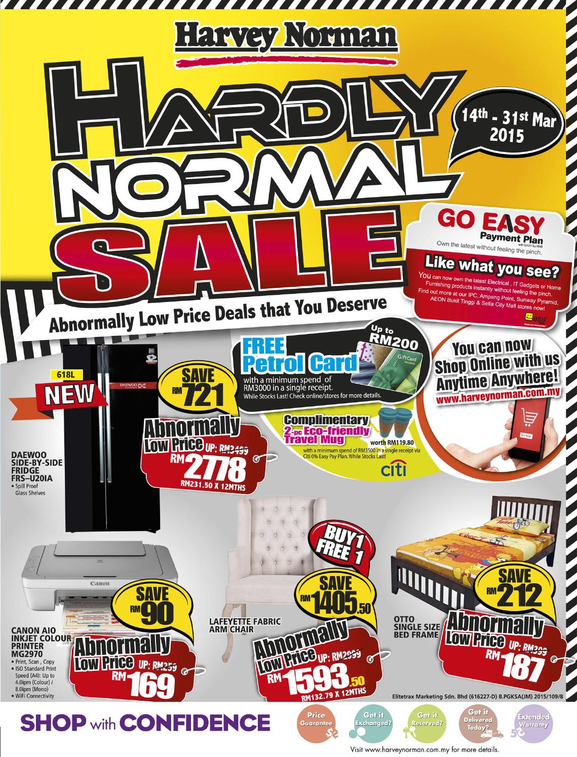 Hardly Normal Sale Harvey Norman Malaysia by Harvey Norman (South East Asia) Issuu