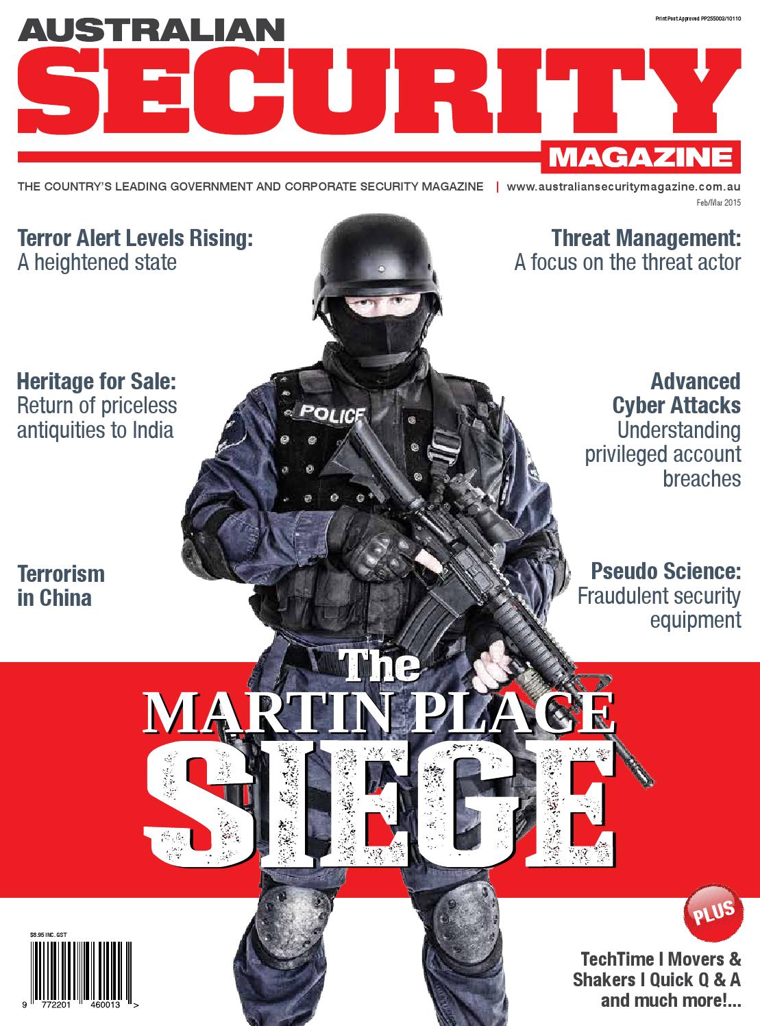 Australian Security Magazine Feb/Mar 2015 by MySecurity Marketplace - Issuu