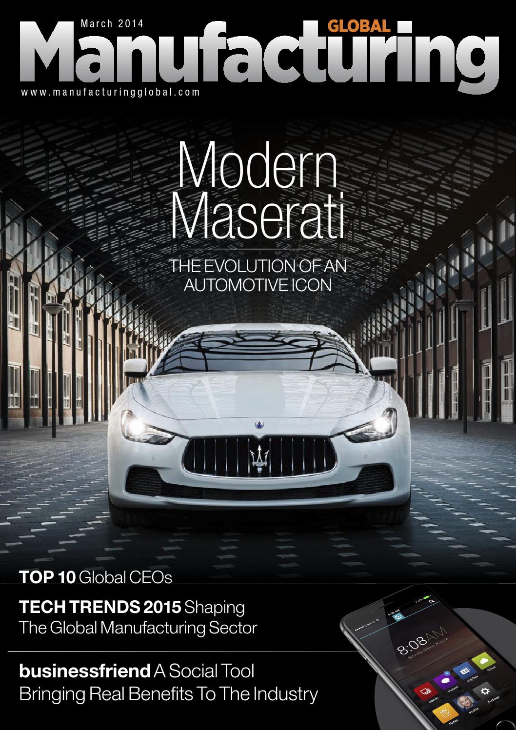 Manufacturing Global March 2015 by Manufacturing Global Issuu