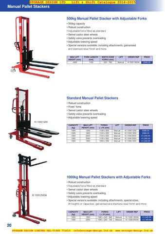 Sdl lift × shift 2014 2015 家具目录 第 22 页