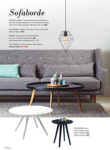 Sinnerup mode og boligtrends // spring 2015 by sinnerup issuu Sinnerup sofabord