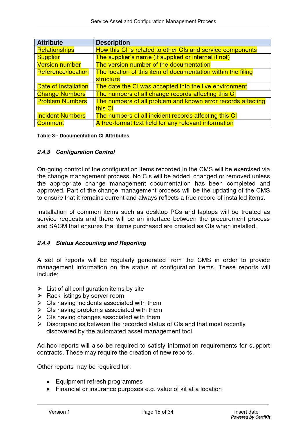 Itilst0502 service asset and configuration management process by ...