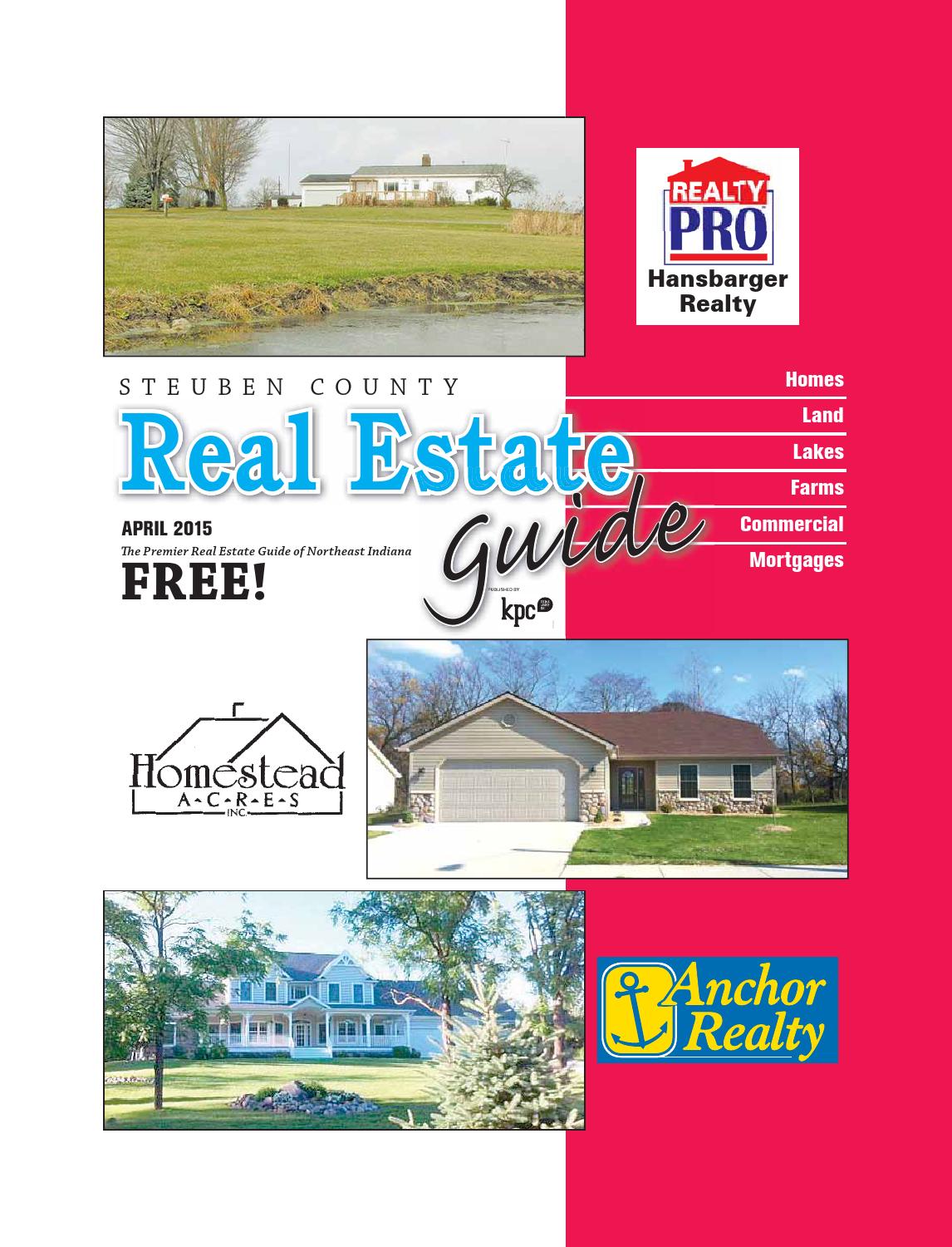 Steuben County Real Estate Guide March 2015 by KPC Media Group Issuu