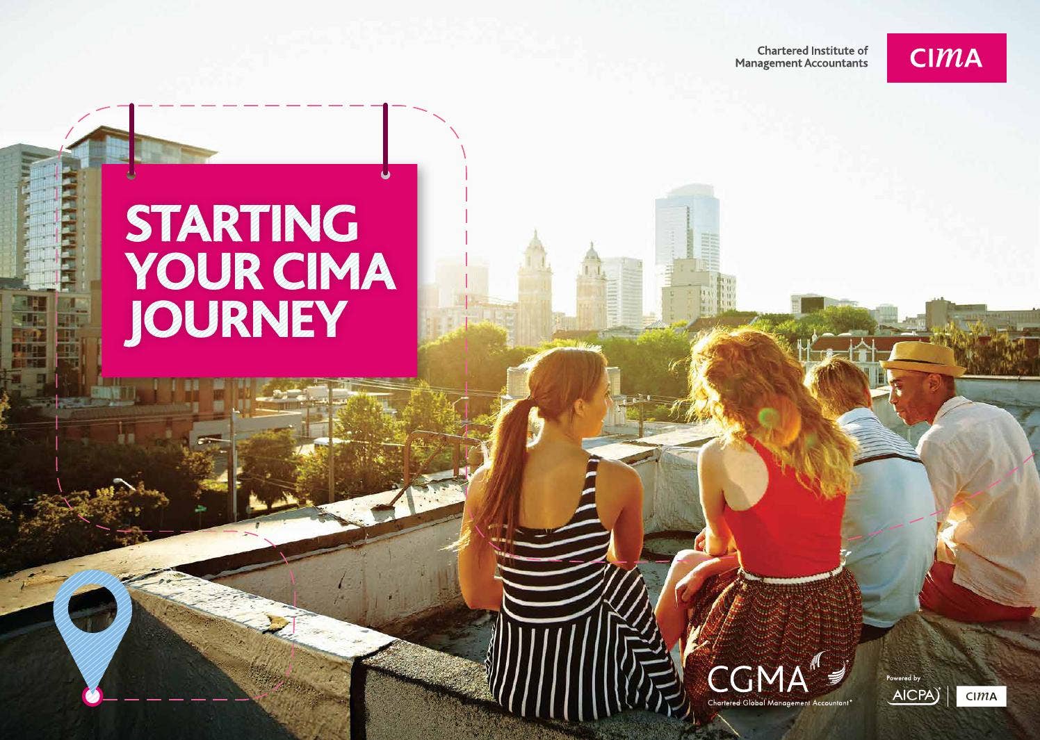 Cima Brochure.pdf CIMA student welcome pack brochure by Chartered Institute of Management ...