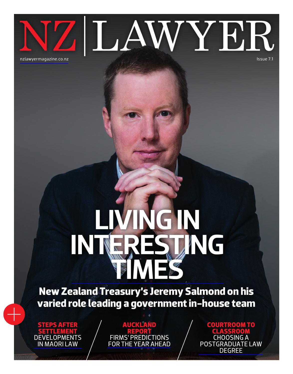 NZ Lawyer issue 7.01 by Key Media Issuu