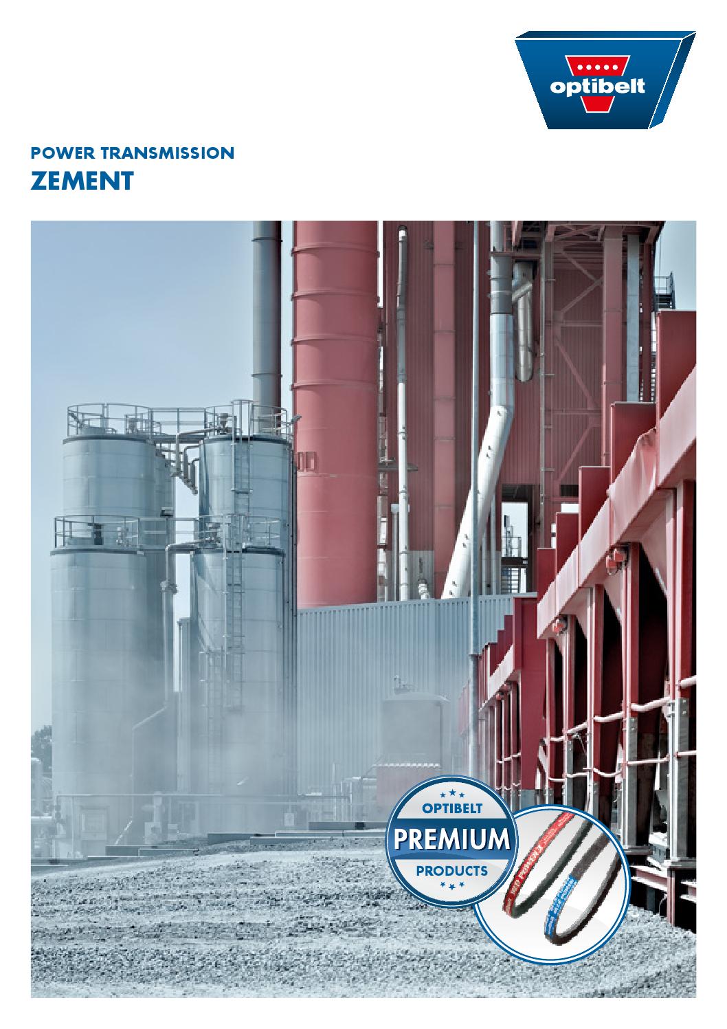 Optibelt Power Transmission Zementindustrie by Optibelt GmbH - Issuu