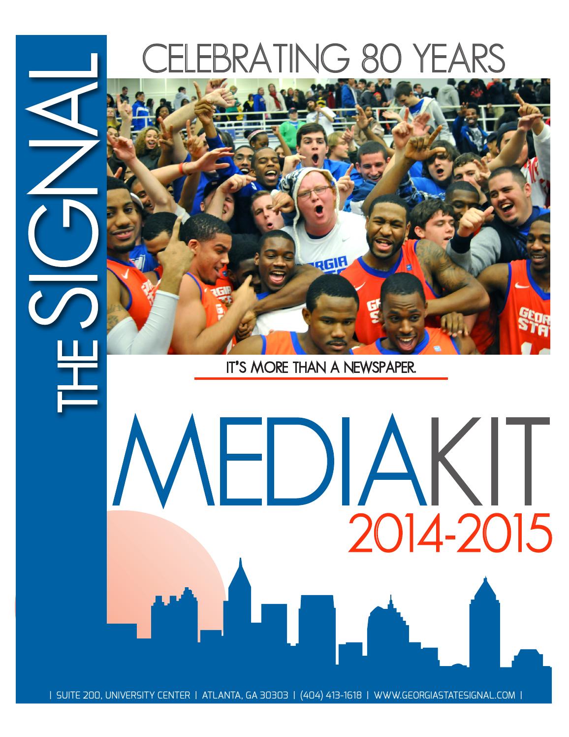 The Signal 201415 Print Mediakit by The Signal Issuu