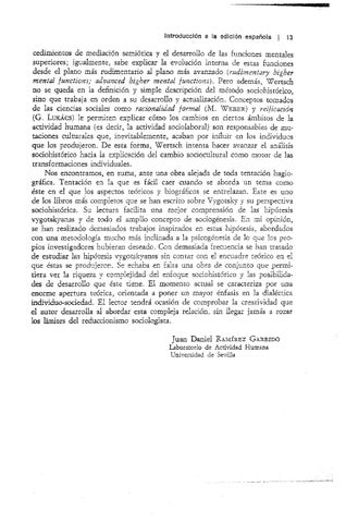 Wertsch james vygotsky y la formacion social de la mente by Luis ...