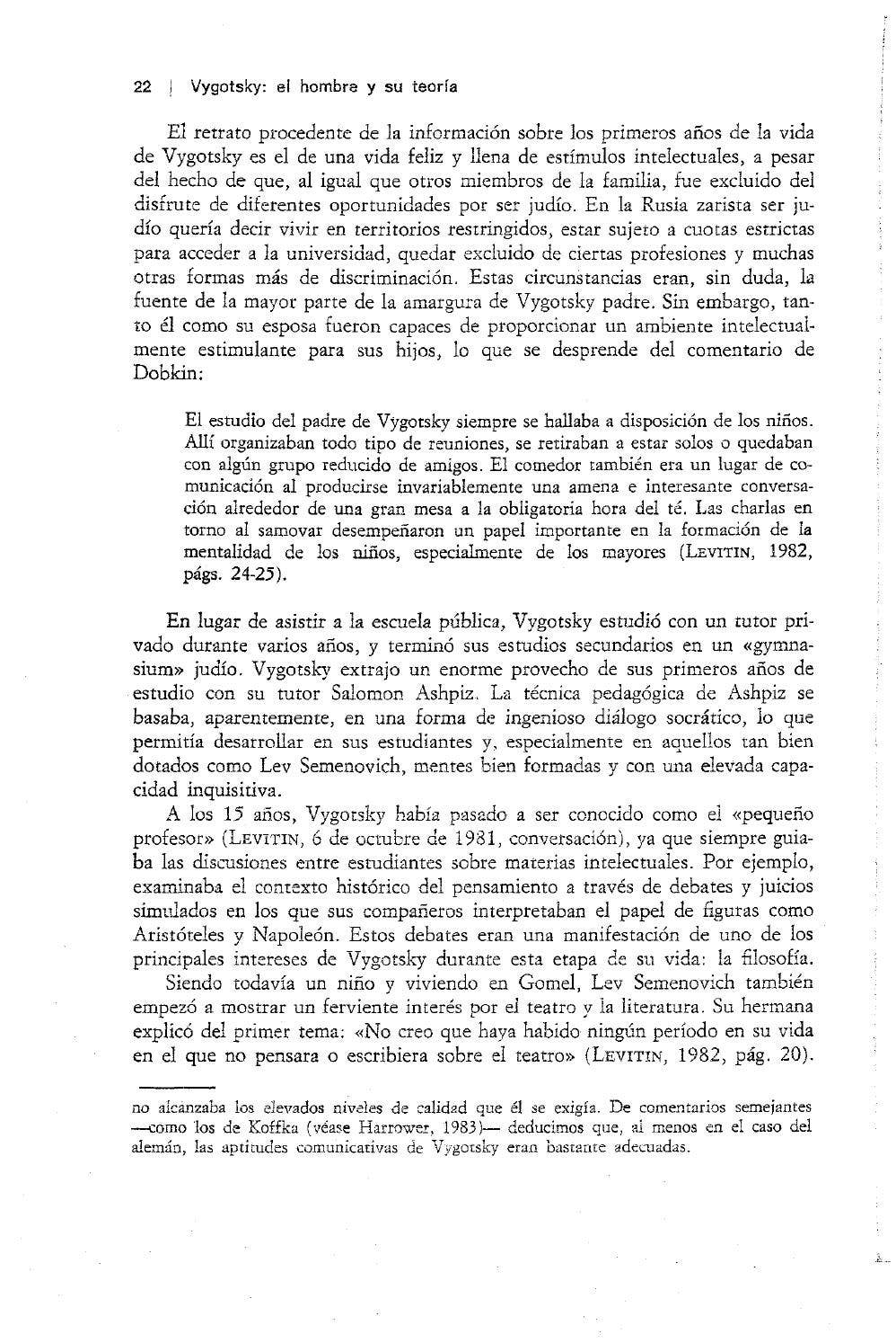 Wertsch james vygotsky y la formacion social de la mente by Luis ...