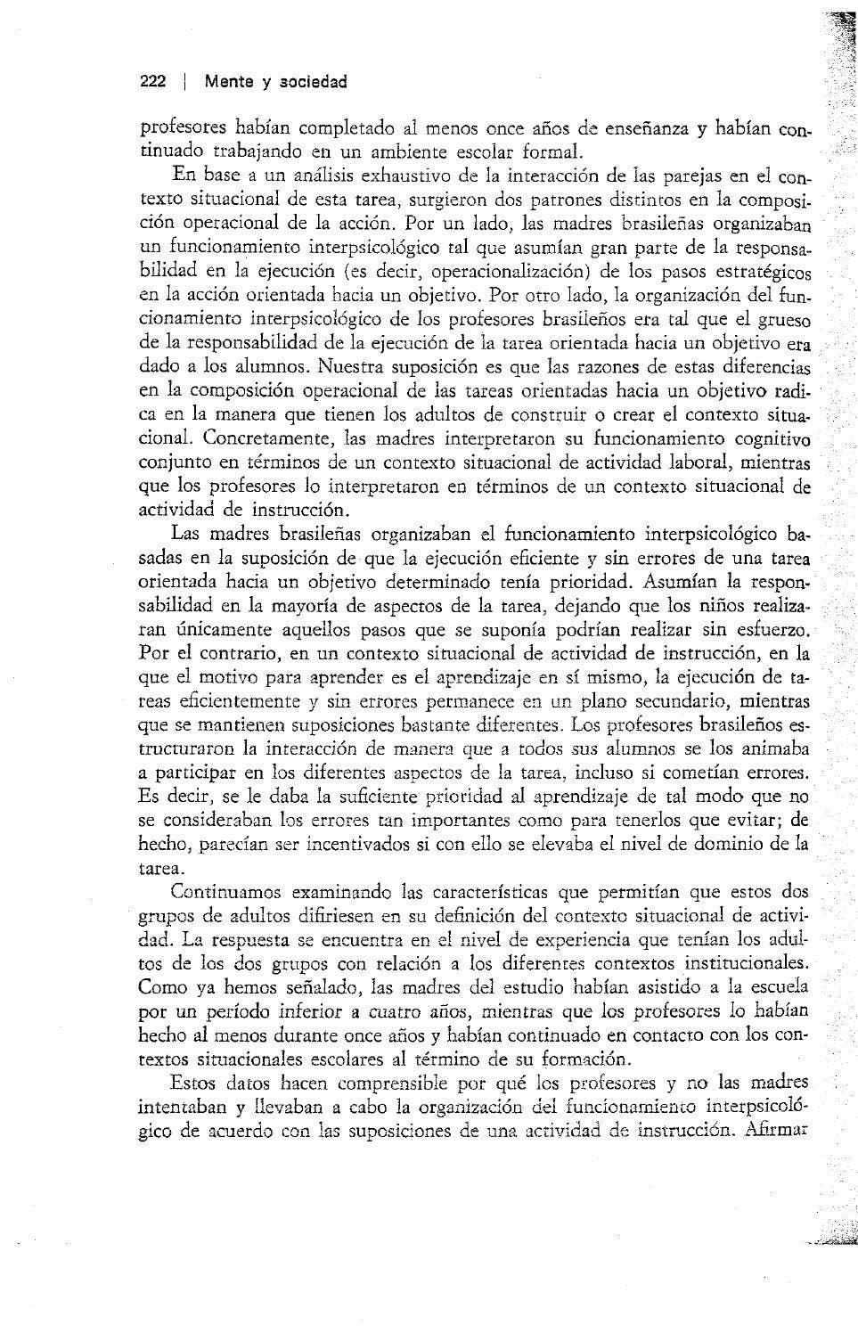 Wertsch james vygotsky y la formacion social de la mente by Luis ...